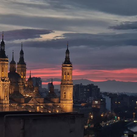 Apartmán El Mirador Del Pilar - Parking Y Vistas A La Basilica Zaragoza Exteriér fotografie